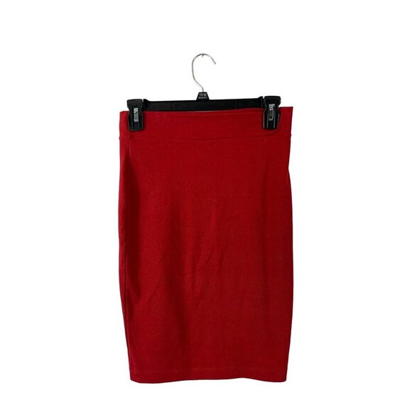 Forever 21 Women's Cherry Red Skirt - Picture 2 of 6